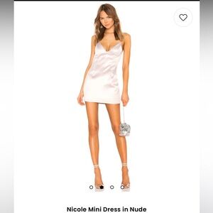 NWT Superdown Nicole Mini dress in Nude